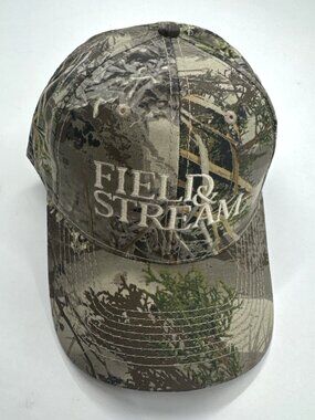 Field & Stream Baseball Cap Mens Adjustable Camo Hat Outdoor Cotton Y2K NEW